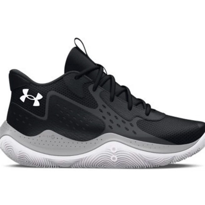 Nwot Under Armor Youth Jet 23 Sneakers Basketball Unisex Black/Jetgray/White